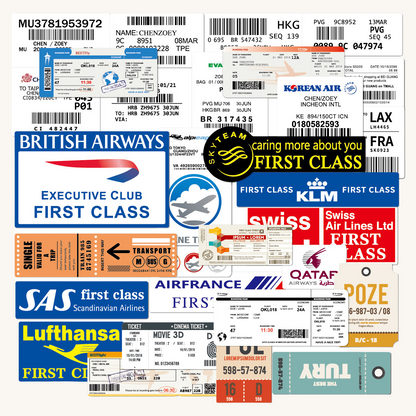 Boarding Stickers
